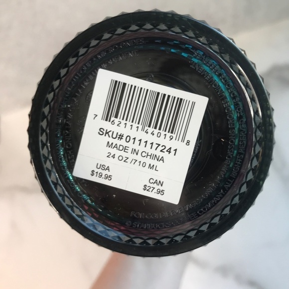 Starbucks 2020 Vente Spiked Black Tumbler - Picture 6 of 7